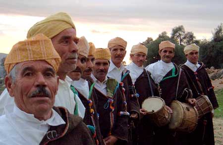 The Master Musicians of Joujouka - The Brian Jones 40th Anniversary Festival - Click Here To Learn More About this wonderous celebration of Music and Spirit! - Photo by Frank Rynne.