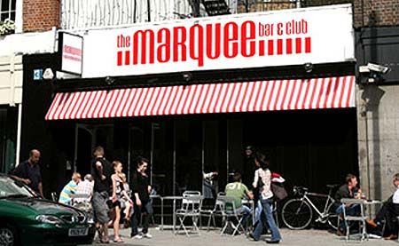 The Marquee Club & Bar - Click Here To Learn More about the Upper St Martins Lane venue host to this year's LIPS II Festival!