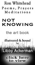 See Libby Ackerman's handcrafted Art Book, "Not Knowing"