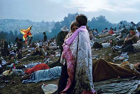 This August 15th marks the 40th anniversary of the Woodstock Music and Art Fair and the Burk Uzzle photo of the blanket-wrapped couple epitomized the humanity of the moment. In celebration of Woodstock’s 40th anniversary, the Laurence Miller Gallery in NYC is presenting Uzzle's photography from Woodstock through August 20th. - Click Here To See and Learn More About the Burk Uzzle exposition at the Laurence Miller Gallery.